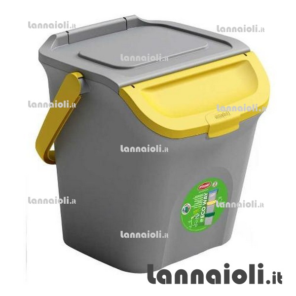 PATTUMIERA ECO WAY LT.28 SOVRAPP. stefanplast